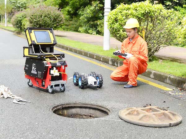 泰来管道机器人检测